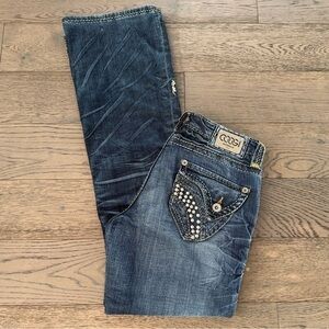 COOGI Studded Pocket Bootcut Jeans